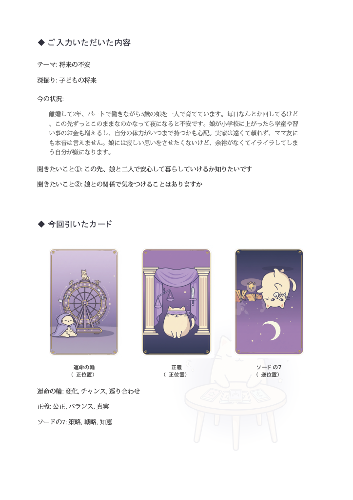 通常プラン サンプル2